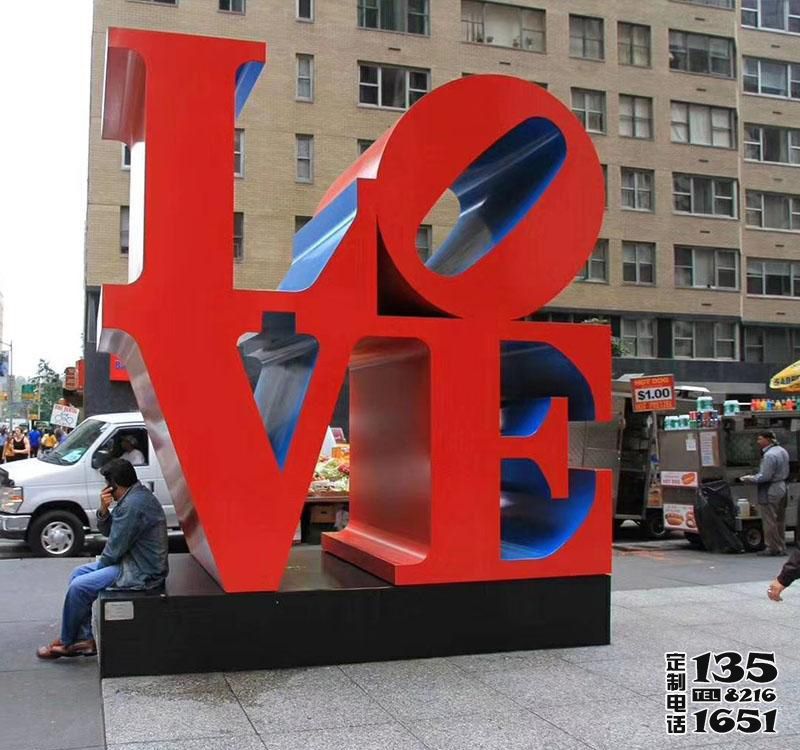 城市花園創意抽象玻璃鋼愛心雕塑 城市花園創意抽象玻璃鋼愛心雕塑