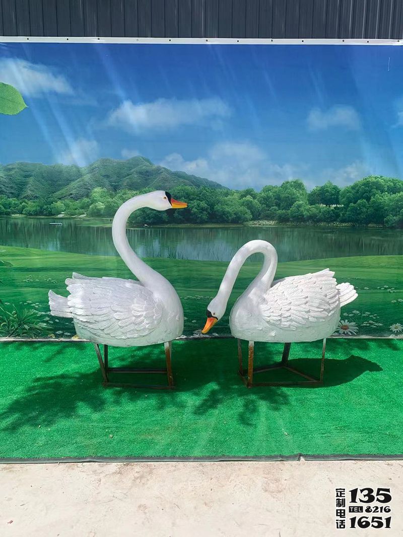 景區(qū)玻璃鋼仿真動(dòng)物天鵝雕塑 景區(qū)玻璃鋼仿真動(dòng)物天鵝雕塑
