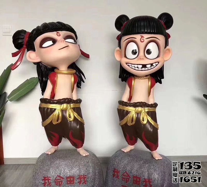 影院商場(chǎng)擺放我命由我不由天玻璃鋼卡通小哪吒雕塑 影院商場(chǎng)擺放我命由我不由天玻璃鋼卡通小哪吒雕塑