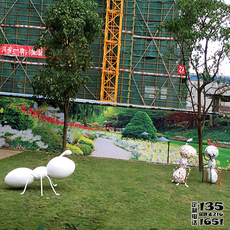 游樂場玻璃鋼卡通動(dòng)物螞蟻雕塑 游樂場玻璃鋼卡通動(dòng)物螞蟻雕塑