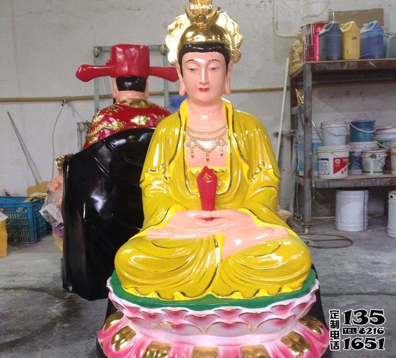 玻璃鋼彩繪寺廟蠶神娘娘雕塑 玻璃鋼彩繪寺廟蠶神娘娘雕塑