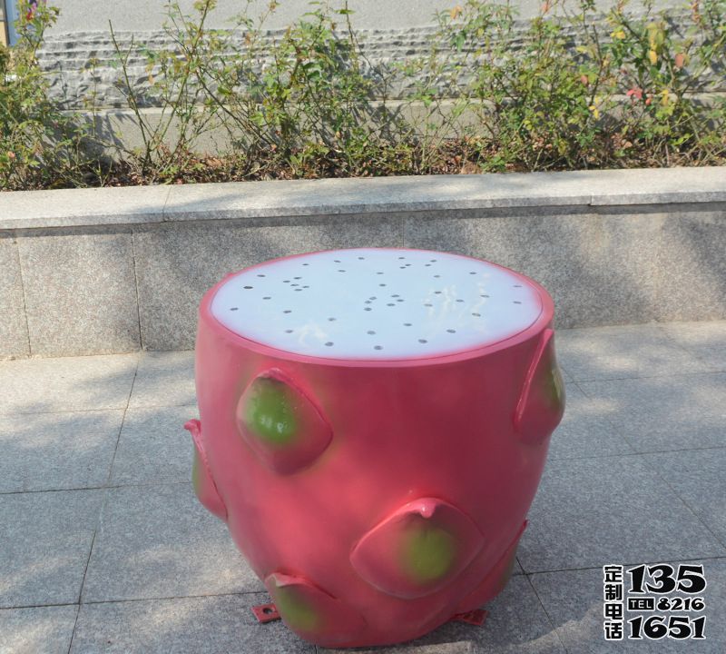 公園創意玻璃仿真水果火龍果雕塑 公園創意玻璃仿真水果火龍果雕塑