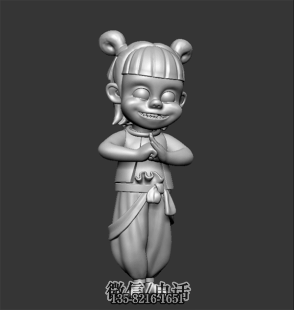 哪吒三維圖 哪吒三維圖