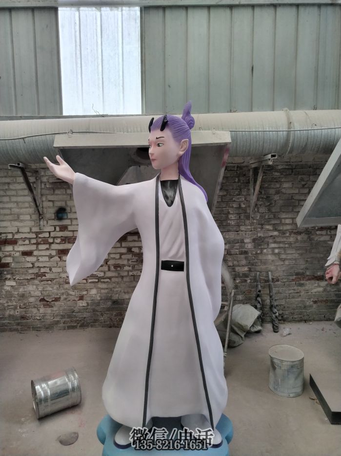 1.8米高玻璃鋼敖丙雕塑 1.8米高玻璃鋼敖丙雕塑