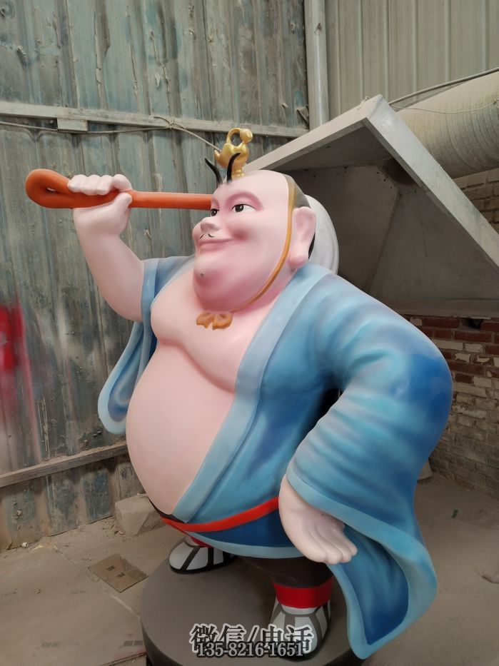 太乙真人玻璃鋼雕塑 太乙真人玻璃鋼雕塑